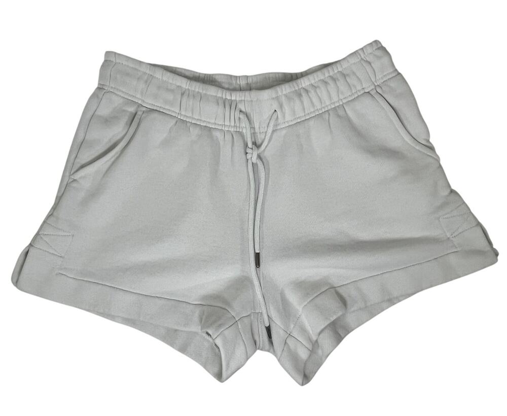 Universal Thread White Mid Rise Sweat Shorts Size S